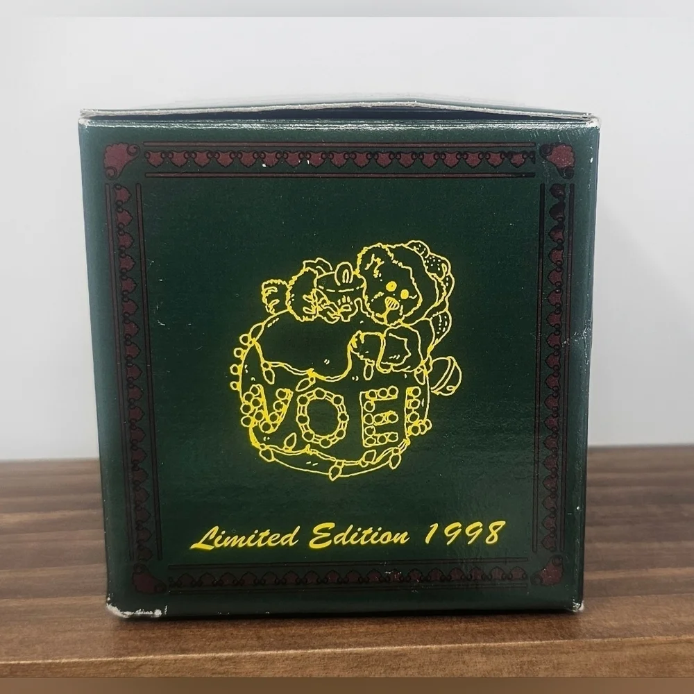 Vintage Boyds Bears & Friends 1998 Limited Edition Noel Bruinski Da Electrician